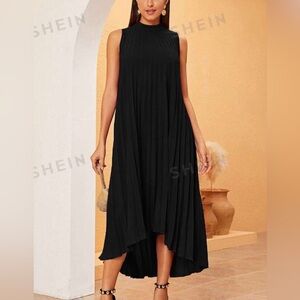 Pleated Midi Dress from SHEIN